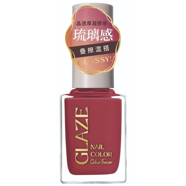 COLOUR FANCIER 琉璃晶透指甲油 (瑪瑙罌粟) (12mL) CZ-08