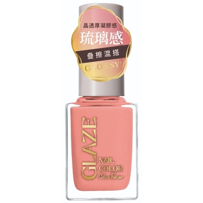 COLOUR FANCIER 琉璃晶透指甲油 (白桃釉晶) (12mL) CZ-10