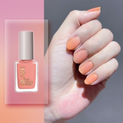 COLOURFANCIER COLOUR FANCIER 琉璃晶透指甲油 (白桃釉晶) (12mL) CZ-10