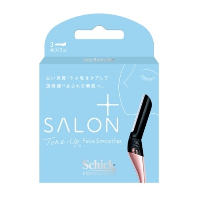 SCHICK 舒適舒綺-極Salon Plus亮顏修容刀片敏感肌用(刀片3入)