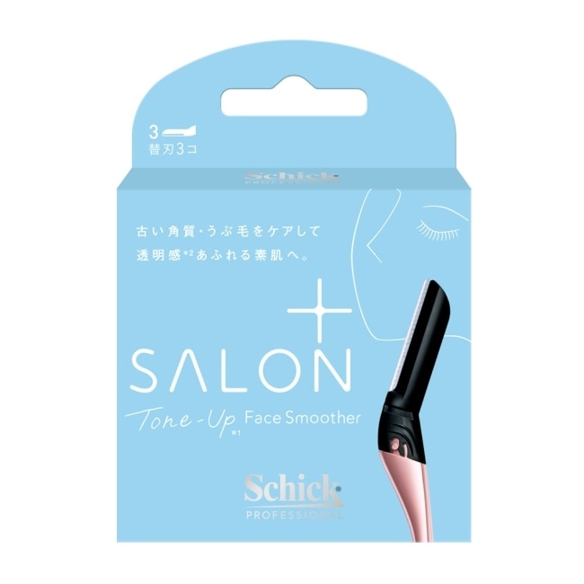 舒適舒綺-極Salon Plus亮顏修容刀片敏感肌用(刀片3入)