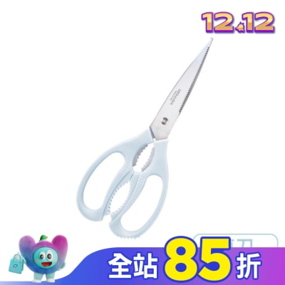 LOCK&LOCK樂扣樂扣 樂扣樂扣超省力全能萬用剪刀21CM/寧靜藍