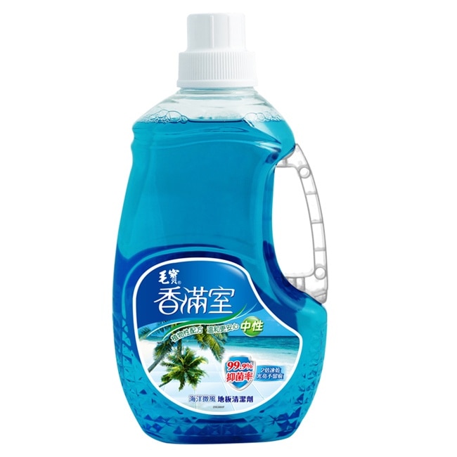 香滿室地板清潔劑2000g-海洋微風(抗菌)
