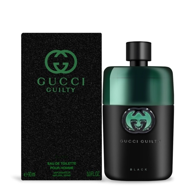 GUCCI Guilty Black 罪愛夜男性淡香水(90ml) EDT-專櫃公司貨