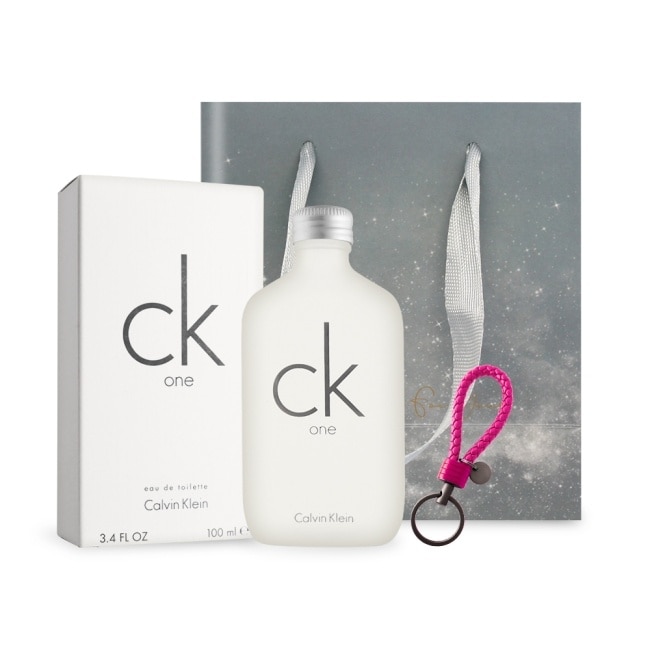 Calvin Klein CK ONE中性淡香水組100ml+提袋-專櫃公司貨