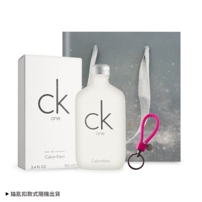 CALVINKLEIN Calvin Klein CK ONE中性淡香水組100ml+提袋-專櫃公司貨