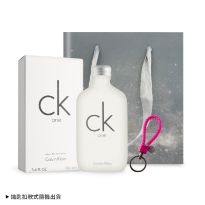 CALVINKLEIN Calvin Klein CK ONE中性淡香水組100ml+提袋-專櫃公司貨
