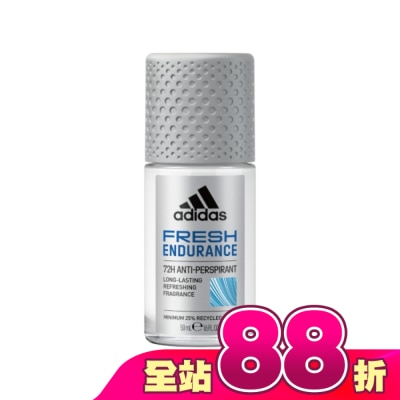 愛迪達 adidas - 愛迪達男性制汗爽身滾珠(清爽長效) 50ml