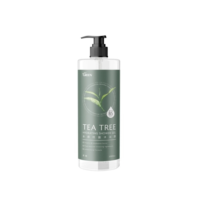綠的水感抗菌沐浴露-茶樹1000ML