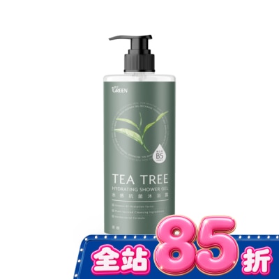 GREEN 綠的 - 綠的水感抗菌沐浴露-茶樹1000ML image