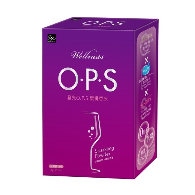 Wellness 極潤發光O.P.S.蜜桃香冰 15包/盒
