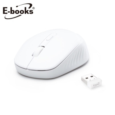 E-BOOKS E-books M80 完美手感型四鍵式靜音無線滑鼠