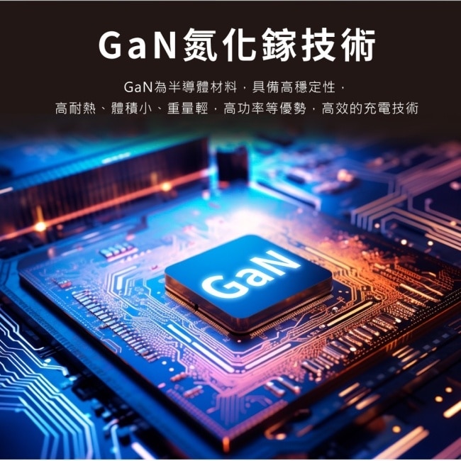 E-books B95 台灣製造 100W氮化鎵充電器+ 240W 快充傳輸線組