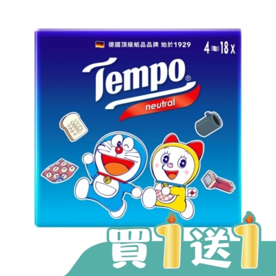 TEMPO - Tempo 4層迷你紙手帕7抽18包