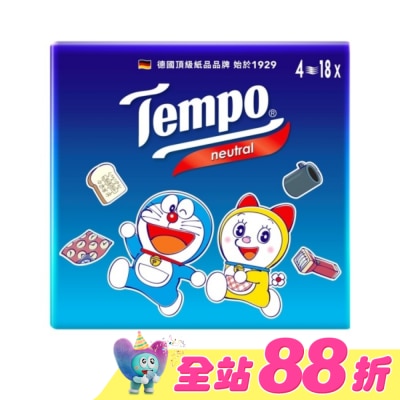 TEMPO - Tempo 4層迷你紙手帕7抽18包