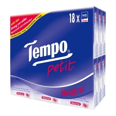 TEMPO Tempo 4層迷你紙手帕7抽18包