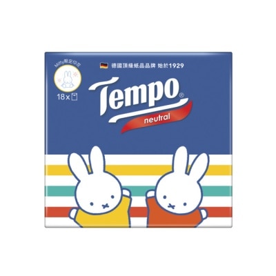 TEMPO Tempo 4層迷你紙手帕7抽18包 image