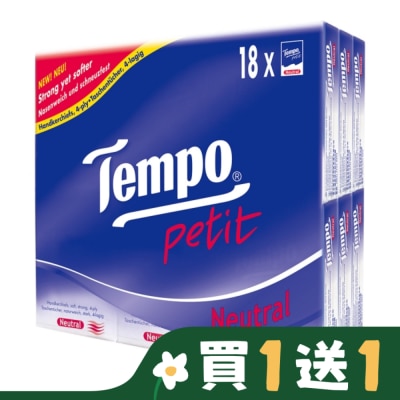 TEMPO Tempo 4層迷你紙手帕7抽18包
