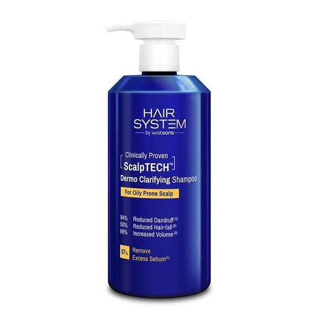 Hair System 淨化控油洗髮露(油性頭皮適用)500ml