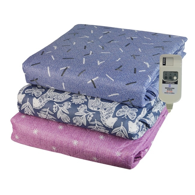 韓國太陽牌7段式定時恆溫單人電熱毯 KK-110 (超值二入組)單+雙