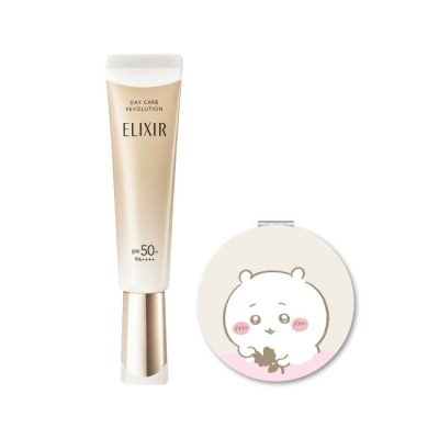 SHISEIDO 資生堂 怡麗絲爾 小金管-吉伊卡哇聯名組 (35g+吉伊卡哇小圓鏡 )