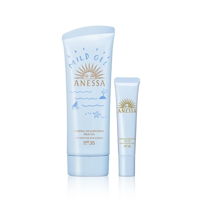 安耐曬 水嫩寶貝防曬組 90ml+15ml