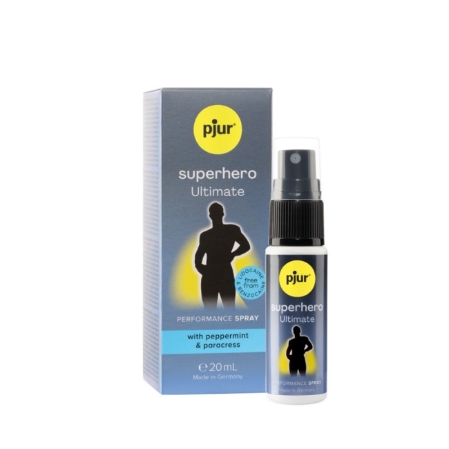 pjur superhero Ultimate Spray活力極致噴霧20ml(小黑噴ProMax)