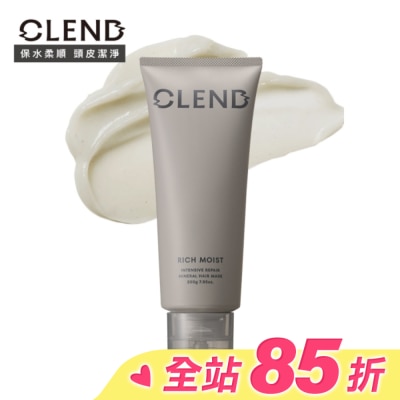 CLEND CLEND Rich礦泥深層修護髮膜 200g