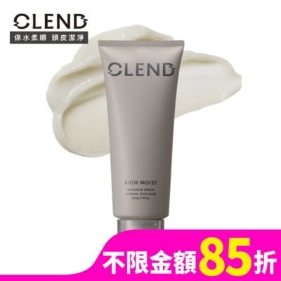 CLEND CLEND Rich礦泥深層修護髮膜 200g