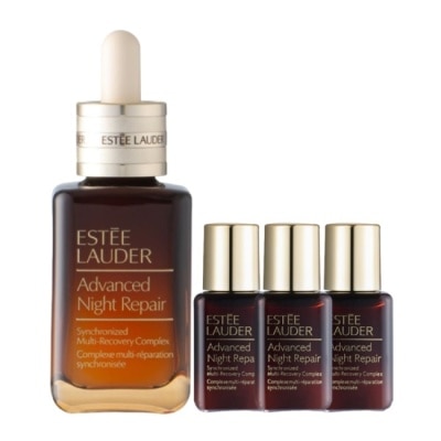 ESTEE LAUDER 雅詩蘭黛 【ESTEE LAUDER 雅詩蘭黛】特潤超導全方位修護露50ml+15mlX3 公司貨 小棕瓶