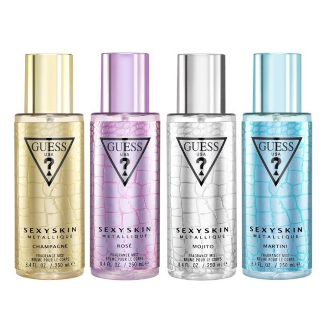 GUESS SEXYSKIN香氛噴霧-香檳250ml