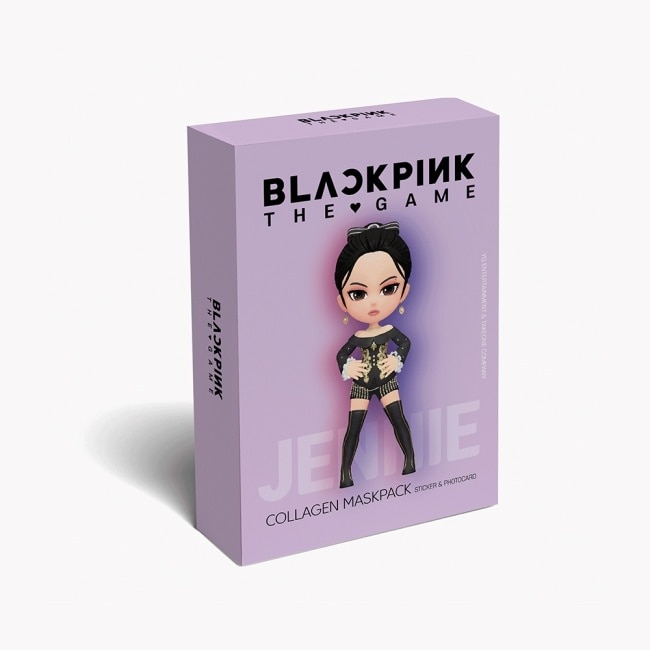 BLACKPINK THE GAME JENNIE 膠原蛋白緊緻面膜(7片)