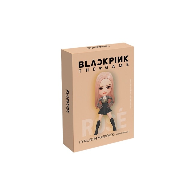 BLACKPINK THE GAME ROSE 玻尿酸保濕面膜(7片)
