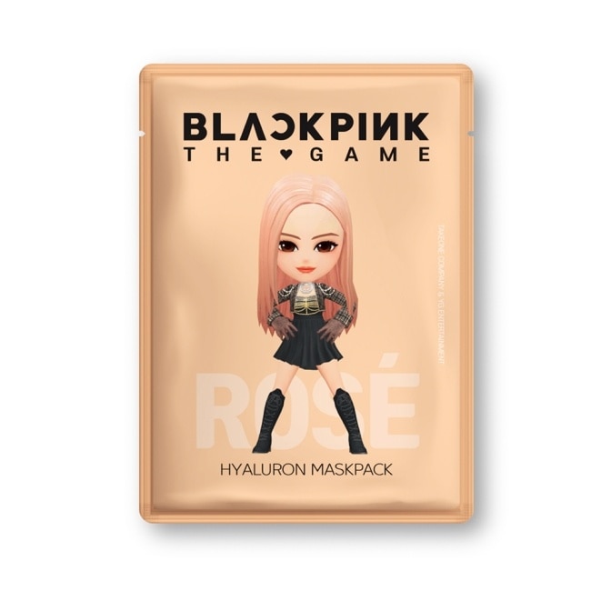 BLACKPINK THE GAME ROSE 玻尿酸保濕面膜(7片)