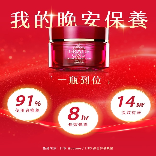 【KOSE極上活妍】特濃彈力保濕凝霜EX1+1(保濕小紅瓶/8小時強效保濕/瞬效彈潤/淡化歲月痕跡)