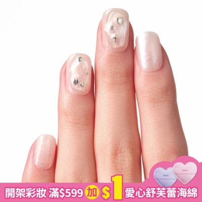 Dashing Diva Dashing Diva/M 薄型經典美甲片-銀露輕語-30片