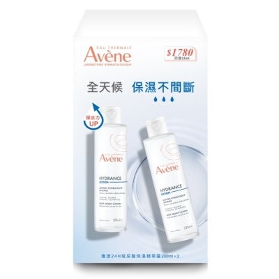 Avene 雅漾 雅漾24H玻尿酸保濕精華露200ml二入組(雅漾24H玻尿酸保濕精華露200ml*2)