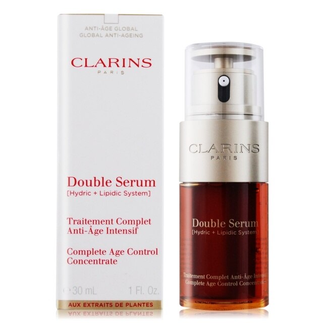 CLARINS 克蘭詩 超級精華-黃金雙激萃(30ml)-國際航空版-期效202511