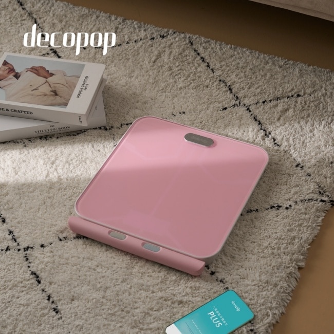 【decopop】家用八電極藍牙體脂計PLUS DP-263-PK