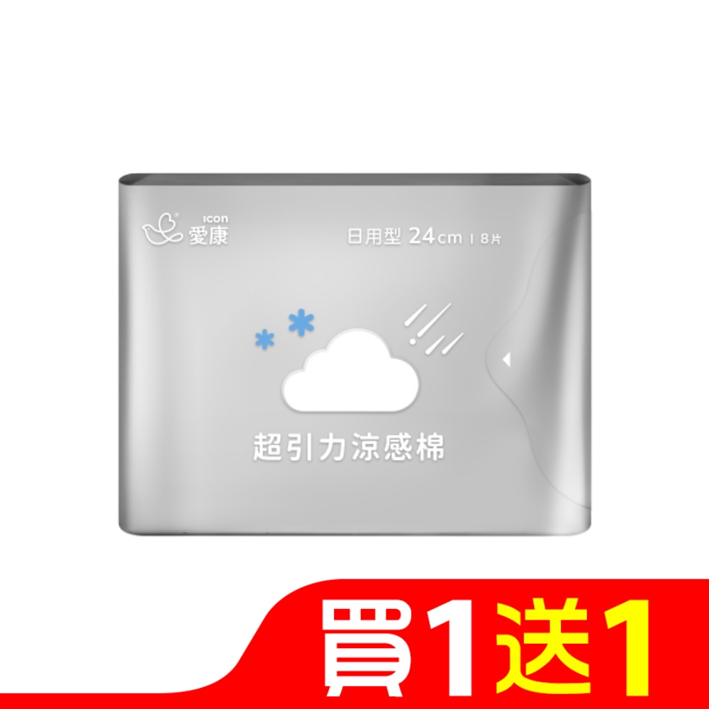 愛康超引力涼感棉日用型24cm8片