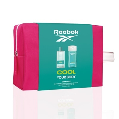Reebok REEBOK 清新水能量女性淡香水經典限量手拿盥洗包組