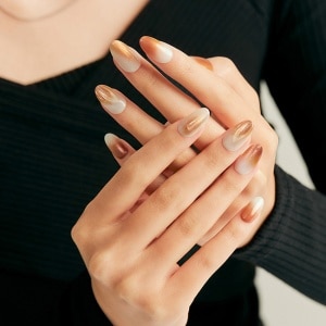 Dashing Diva/M 薄型經典美甲片-香草糖漿-30片