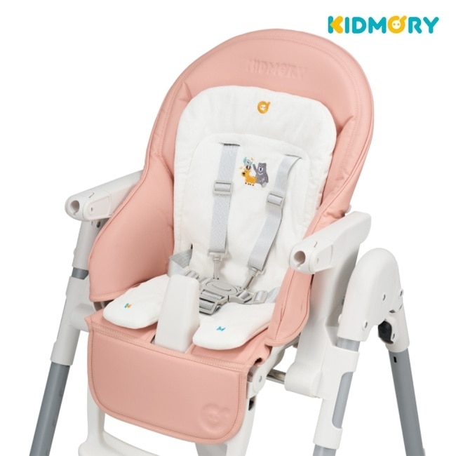 【KIDMORY】Hi-Pro成長型多階段兒童高腳餐椅-暖陽粉KM-556-PK