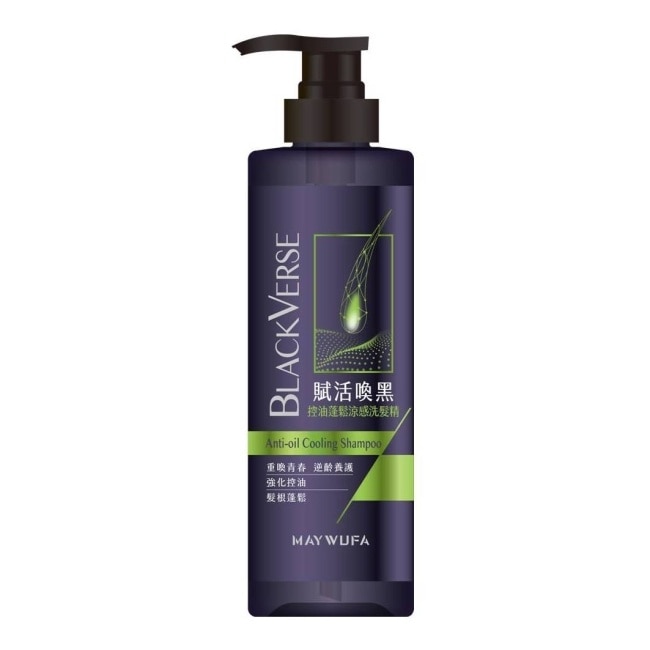BLACKVERSE賦活喚黑控油蓬鬆涼感洗髮精530ml