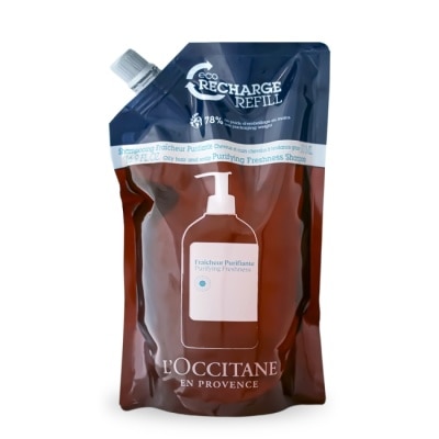 L’OCCITANE 歐舒丹 L’OCCITANE 歐舒丹 草本淨涼洗髮乳補充包(500ml)-新版-國際航空版