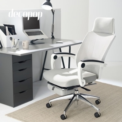 decopop 大可波波 【decopop】Fit Body記憶人體工學椅 DP-254-BK
