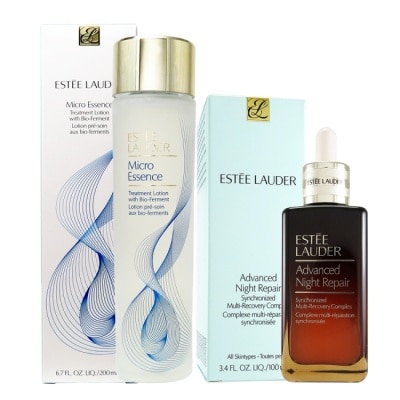 ESTEE LAUDER 雅詩蘭黛 Estee Lauder微分子原生露200ml+特潤超導修護露100ml(航空版)
