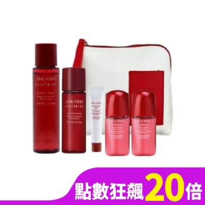SHISEIDO 資生堂 Shiseido資生堂紅色奇蹟電波電眼修護套裝