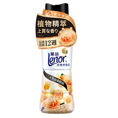 LENOR 蘭諾LENOR衣物芳香豆甜柔麝香450ml