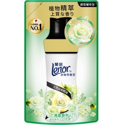 LENOR 蘭諾Lenor衣物芳香豆清晨草木440mL